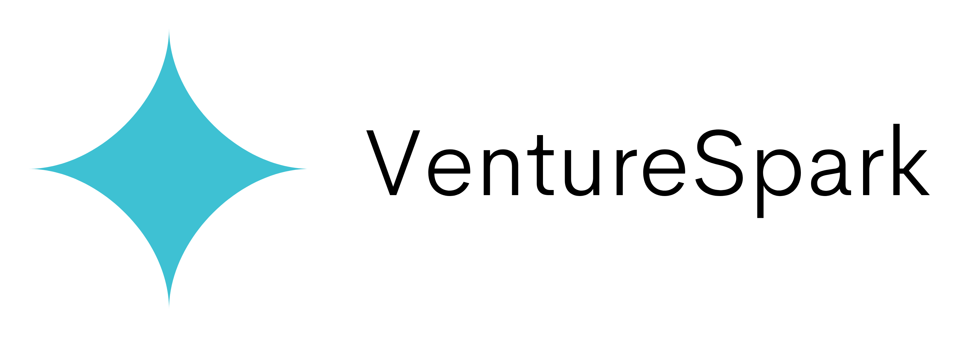 Color logo with background VentureSpark